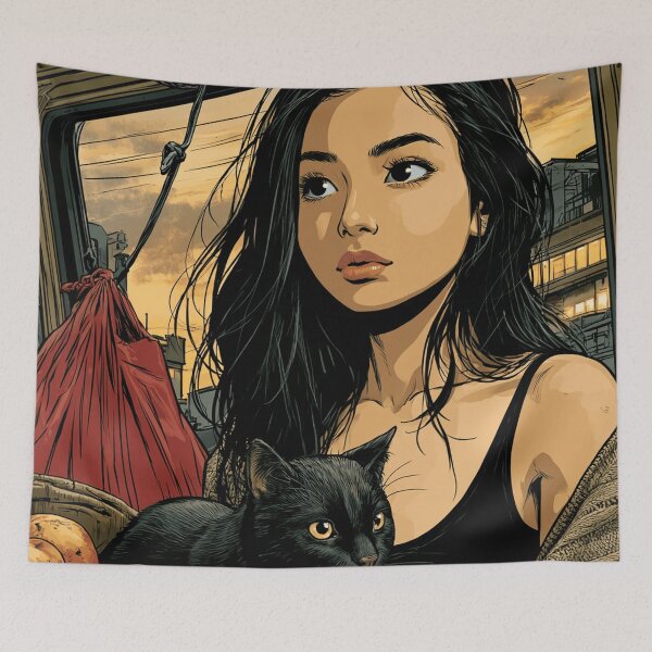Item preview, Cat lady designed and sold by ArtifactsLab.