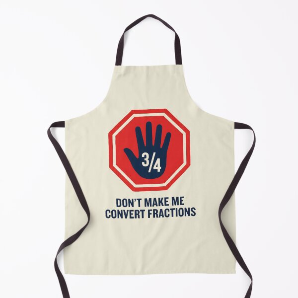 Item preview, Math Teacher Humor Fraction Converter Math Teacher designed and sold by SplashTastic.