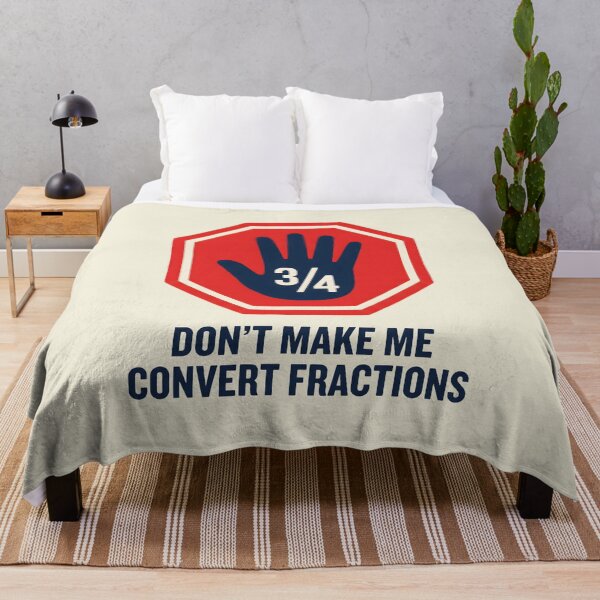 Item preview, Math Teacher Humor Fraction Converter Math Teacher designed and sold by SplashTastic.