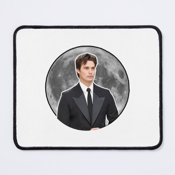 Item preview, Moon Nicholas Galitzine Sticker designed and sold by dayelin-hoey.