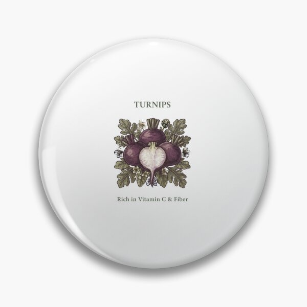 Item preview, Turnips Rich in Vitamin C & Fiber designed and sold by Colorful-Garden.