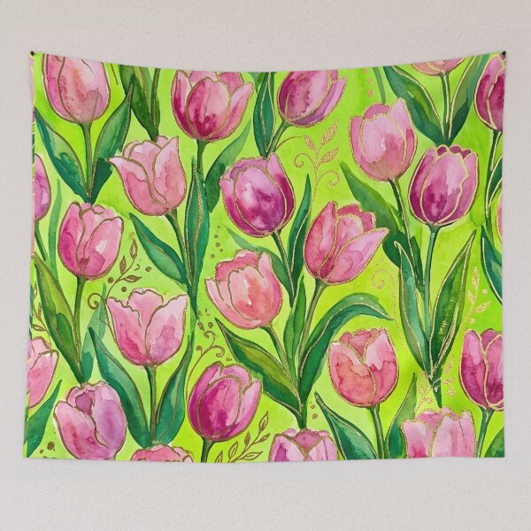 Item preview, Pink Tulips designed and sold by GraphicsClub.