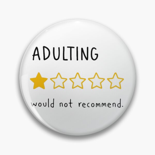 Item preview, Funny Quote Aduting Rate Inspirational Quotes designed and sold by clarkfraser.