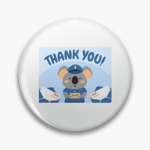 Item preview, Mailman Thanks designed and sold by TheDadShopCoz.