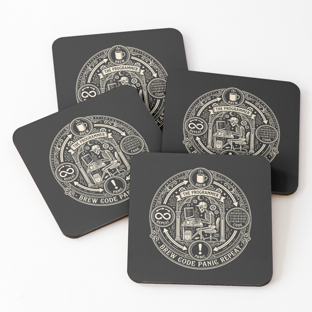 Item preview, Coasters (Set of 4) designed and sold by SplashTastic.