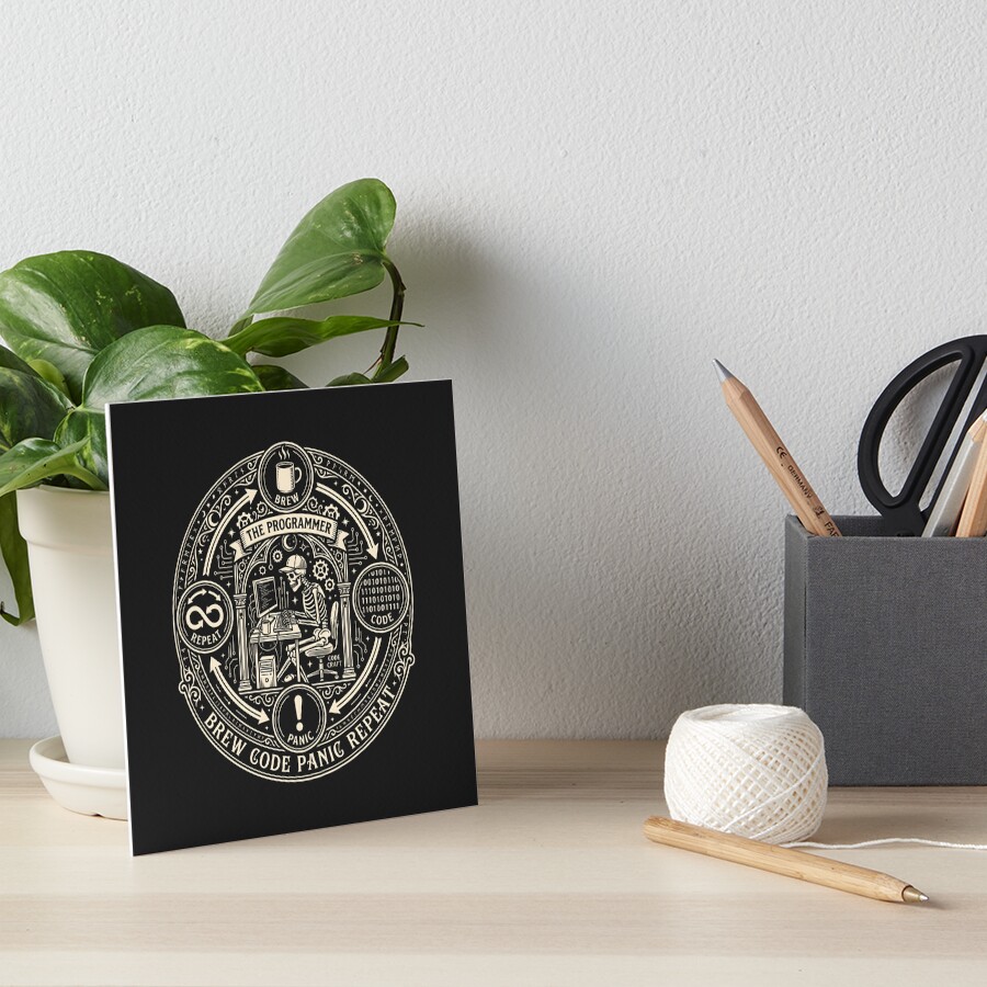 Item preview, Art Board Print designed and sold by SplashTastic.
