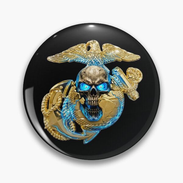 Item preview, Eagle Globe and Anchor Skull designed and sold by InkShiftLabs.