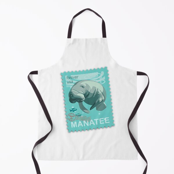 Item preview, Manatee Stamp designed and sold by TheDadShopCoz.