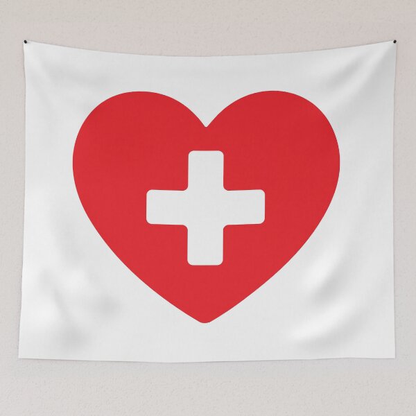 Item preview, Medical Heart Cross Healthcare Icon designed and sold by VectorForge Studio.