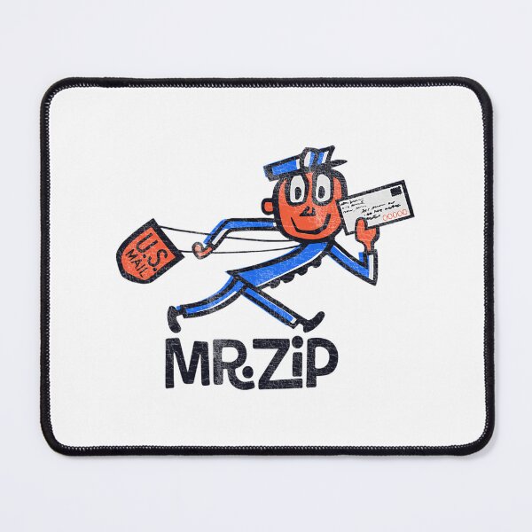 Item preview, Mr. Zip Zippy T-Shirt  Usps Retro Mailman Design  Postal Worker designed and sold by TheDadShopCoz.