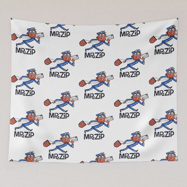 Item preview, Mr. Zip Zippy T-Shirt  Usps Retro Mailman Design  Postal Worker designed and sold by TheDadShopCoz.