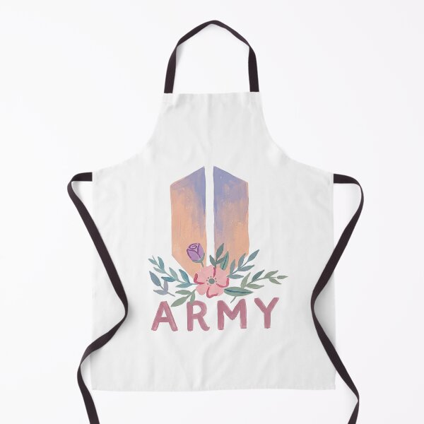 Item preview, BTS Bangtan Boys ARMY Pastel Flower Logo Art Work designed and sold by imsoyoon.