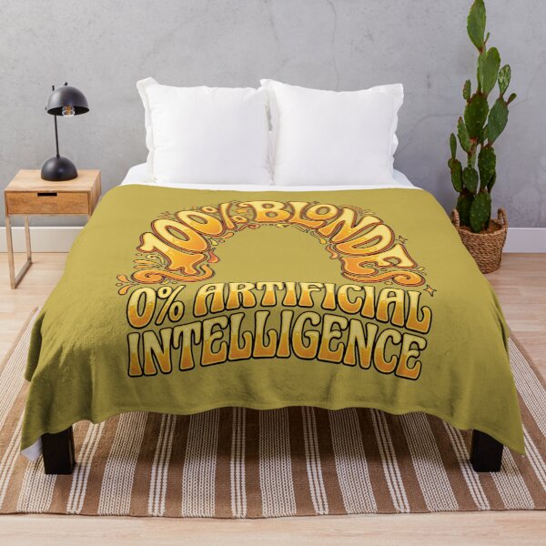 Item preview, I'm Not AI, I'm Blonde – Funny Blonde Girl designed and sold by SplashTastic.