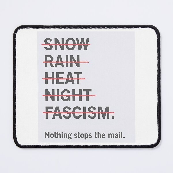 Item preview, Nothing Stops The Mail designed and sold by TheDadShopCoz.