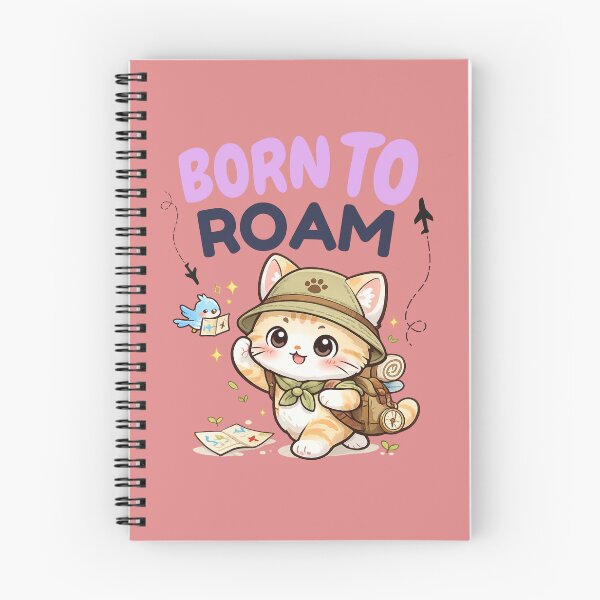 Item preview, Born to Roam Travel Lover Aesthetic Quote designed and sold by WallMuseStudio .