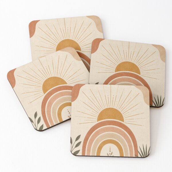 Item preview, Boho Rainbow & Sunburst Minimal designed and sold by teemix.