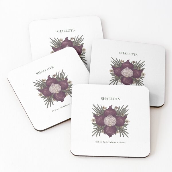 Item preview, Shallots Rich in Antioxidants & Flavor designed and sold by Colorful-Garden.