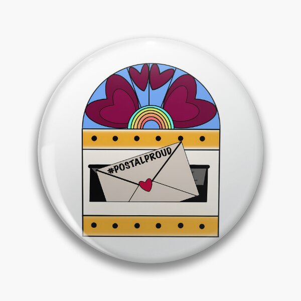 Item preview, Postal Proud designed and sold by TheDadShopCoz.