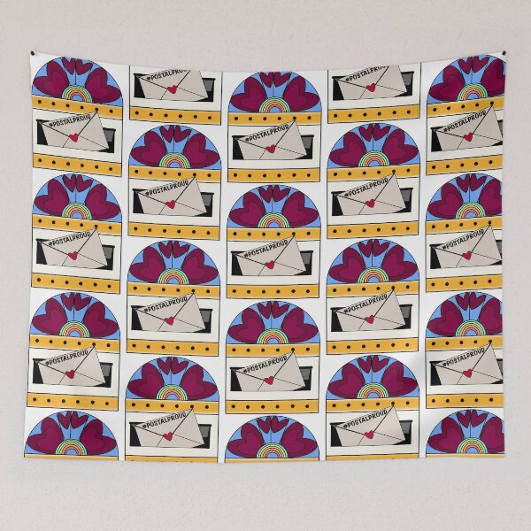 Item preview, Postal Proud  designed and sold by TheDadShopCoz.