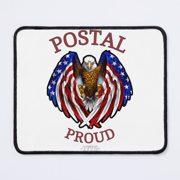 Item preview, Postal Proud designed and sold by TheDadShopCoz.