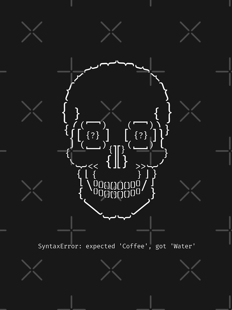 Thumbnail 5 of 5, A-Line Dress, Syntax Error Coffee Developer Humor Programmer Gift designed and sold by SplashTastic.
