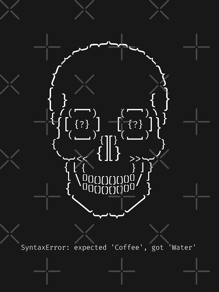 Thumbnail 3 of 3, Scarf, Syntax Error Coffee Developer Humor Programmer Gift designed and sold by SplashTastic.