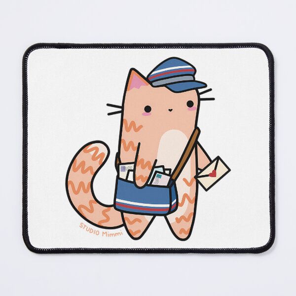 Item preview, Postmew Cat With Love Letter designed and sold by TheDadShopCoz.