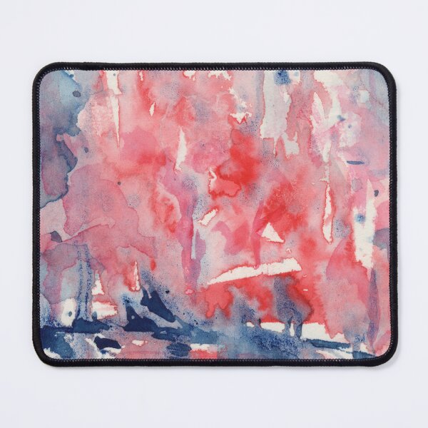 Item preview, Crimson Reflections Abstract Landscape designed and sold by DzinkaDreamArt.