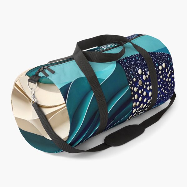 Item preview, Abstract Spiral Design in Blue and White  designed and sold by Vicky Brago-Mitchell®.
