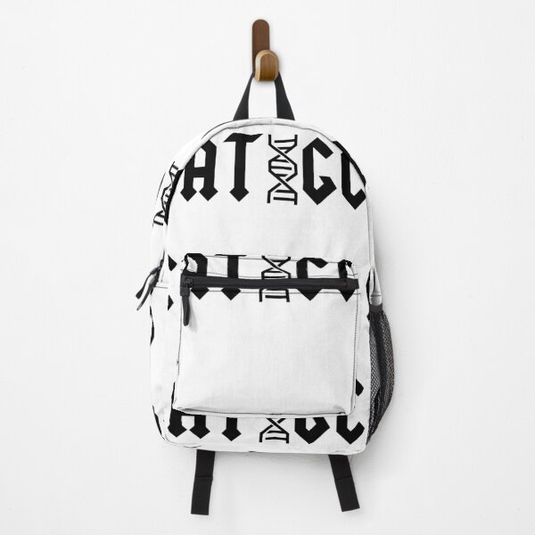 Item preview, ATGC DNA Base Pairs Molecular Biology Science Teacher Black Text designed and sold by MathWare MathClips.