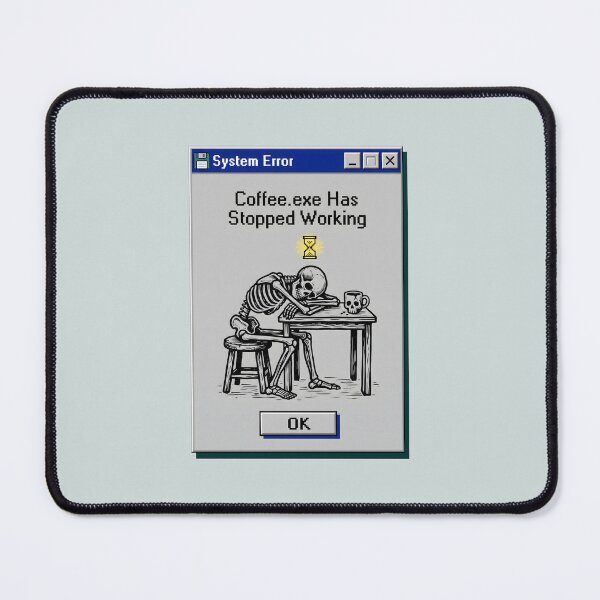 Item preview, System Error Skeleton Coffee Programmer Gift designed and sold by SplashTastic.