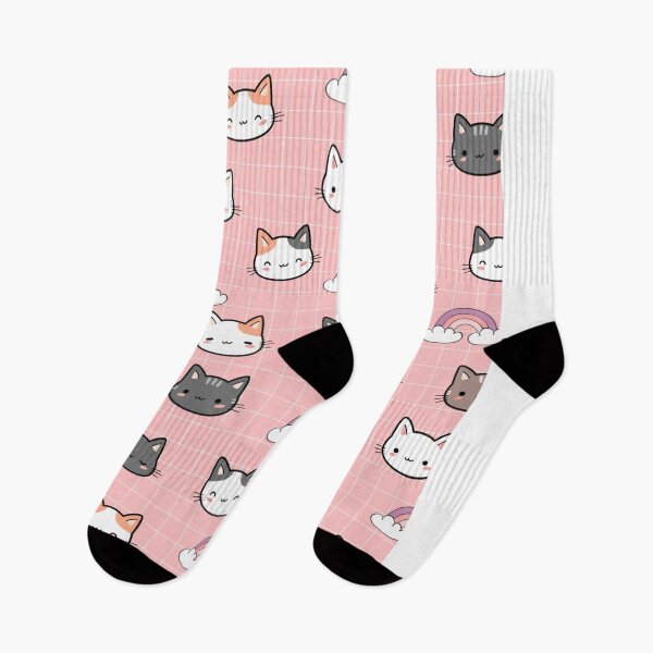 Item preview, Cute Kawaii Cat Pastel Aesthetic Phone Case designed and sold by Catzelle.