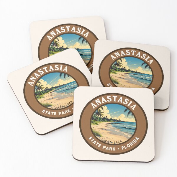 Item preview, Anastasia State Park (Florida), USA, Ver. 2 designed and sold by PinkandP.