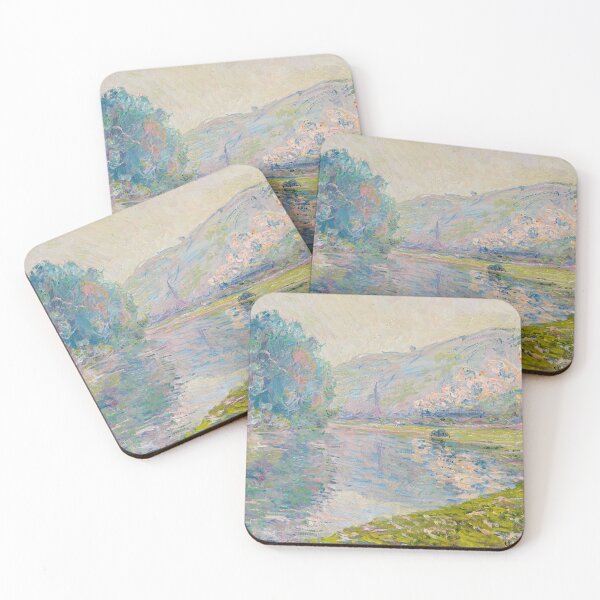 Item preview, Le Train a Jeufosse by Claude Monet: Serene Impressionist Landscape Poster designed and sold by artofuniverse.