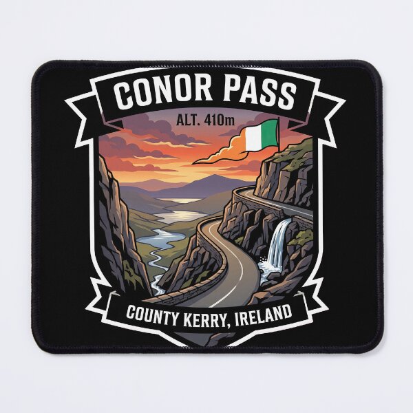 Item preview, Conor Pass Ireland Coastal Drive designed and sold by enzoade.