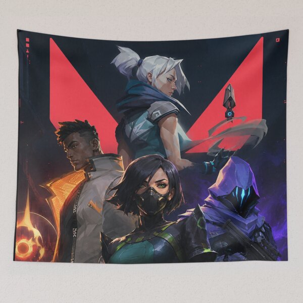 Item preview, Valorant Agents Epic Team Poster designed and sold by NBT-NOVA.