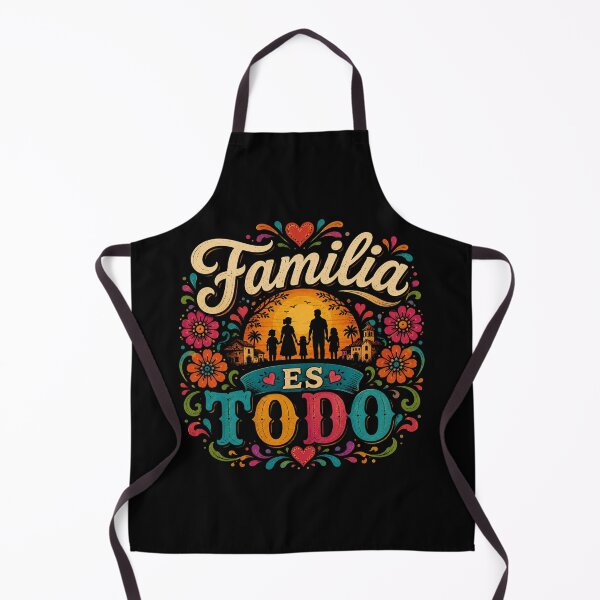 Item preview, Familia Es Todo | Hispanic Heritage Month Family Pride Folk Art Design designed and sold by RJACreative.