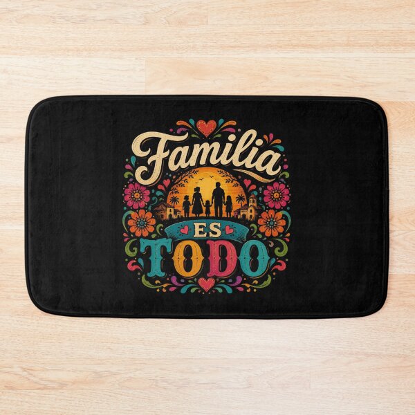 Item preview, Familia Es Todo | Hispanic Heritage Month Family Pride Folk Art Design designed and sold by RJACreative.