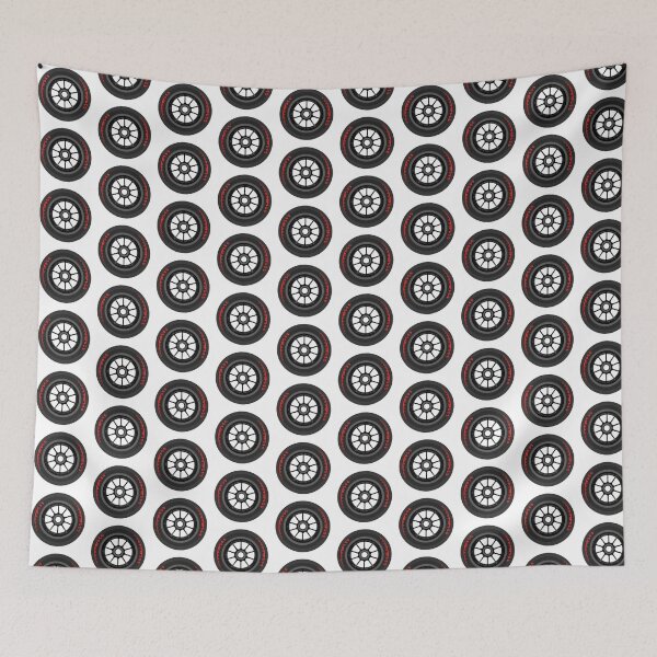 Item preview, Red Soft F1 Tyre designed and sold by PitWallArt.