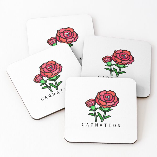 Item preview, Cute CARNATION designed and sold by kanaehonkawa.