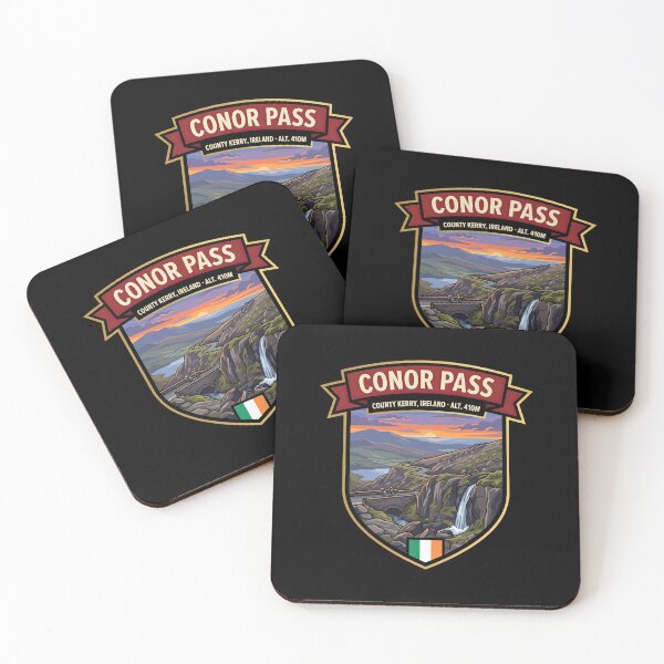 Item preview, Conor Pass Ireland Scenic Mountain Road designed and sold by enzoade.