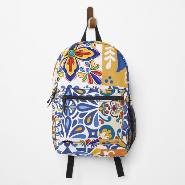 Item preview, Colorful Mexican Folk Art Talavera Tiles designed and sold by Catzelle.