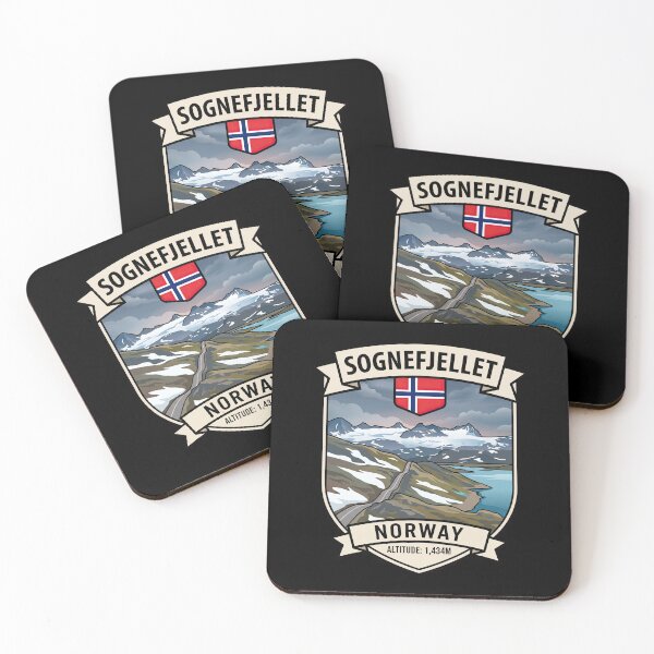 Item preview, Sognefjellet Legendary Norwegian Route designed and sold by enzoade.