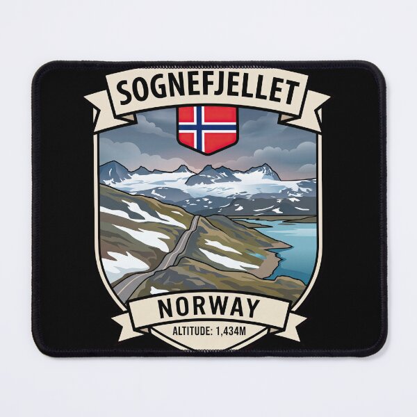 Item preview, Sognefjellet Legendary Norwegian Route designed and sold by enzoade.