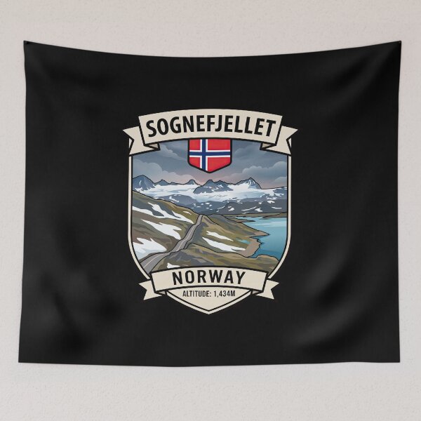 Item preview, Sognefjellet Legendary Norwegian Route designed and sold by enzoade.