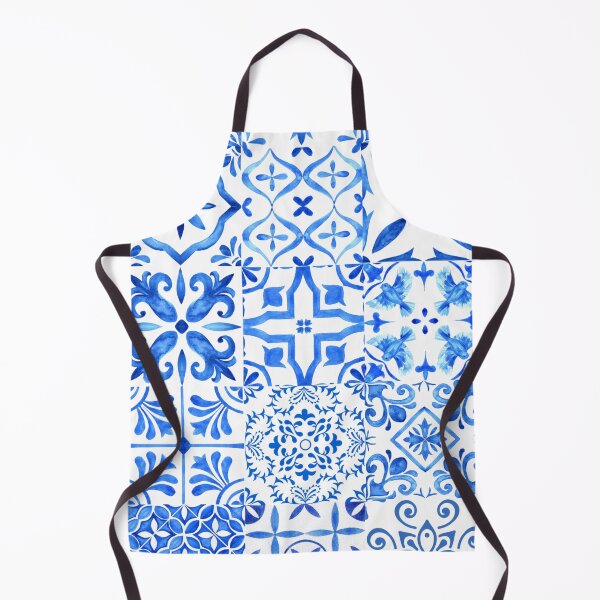 Item preview, Mexican Blue Talavera Tiles designed and sold by Catzelle.
