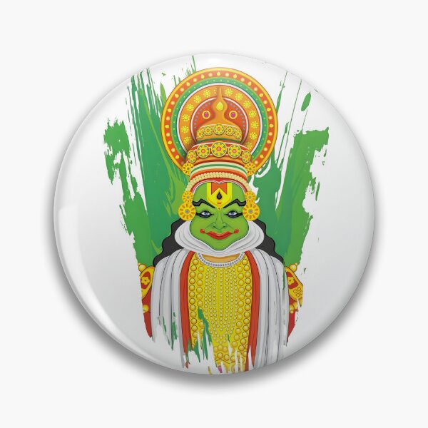 Item preview, Kathakali Heritage Traditional Indian Art designed and sold by CameoFashion.