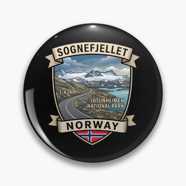 Item preview, Sognefjellet National Tourist Route designed and sold by enzoade.