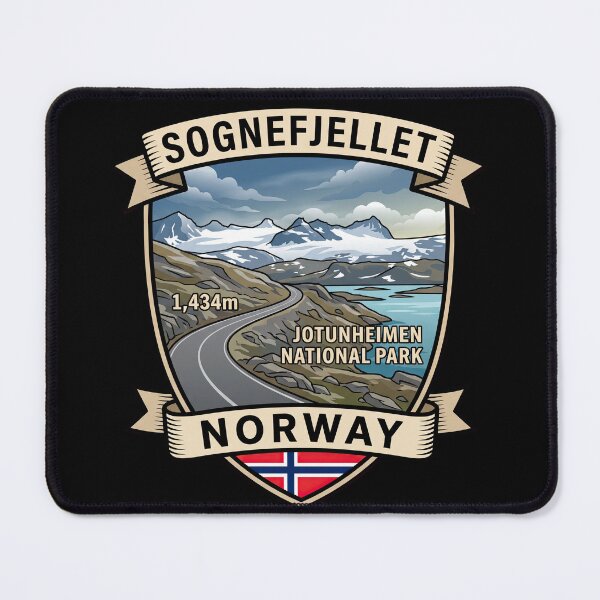 Item preview, Sognefjellet National Tourist Route designed and sold by enzoade.