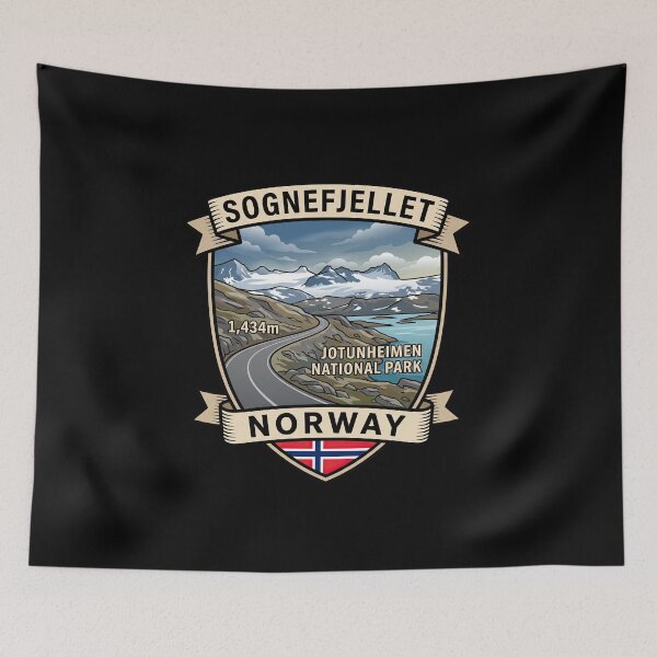 Item preview, Sognefjellet National Tourist Route designed and sold by enzoade.
